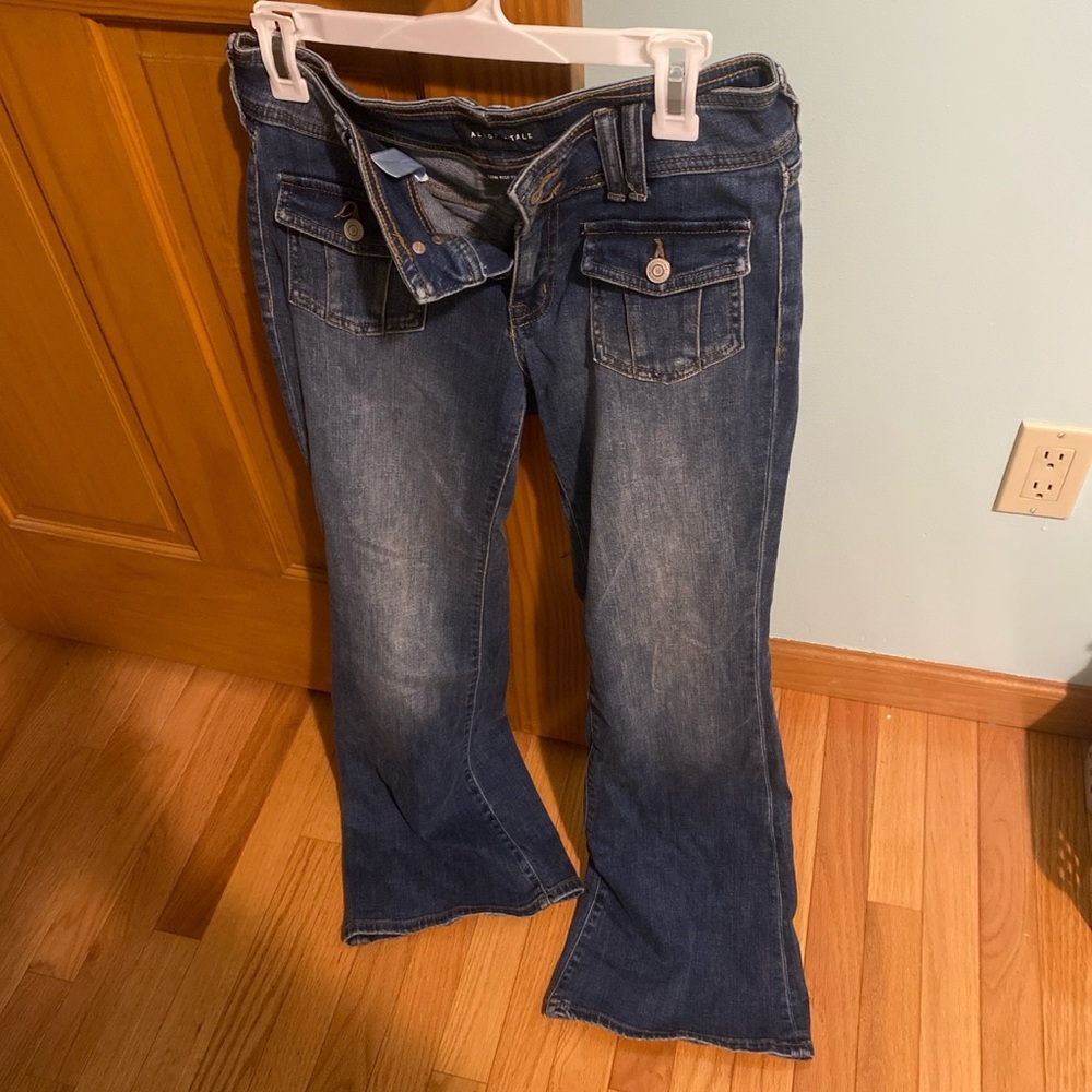Aeropostale Low Rise Flare Jeans